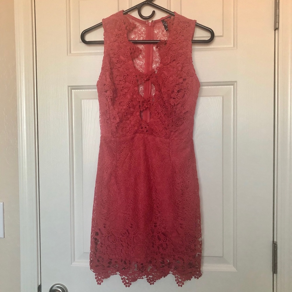 Red dress